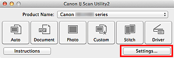 Imagen: IJ Scan Utility